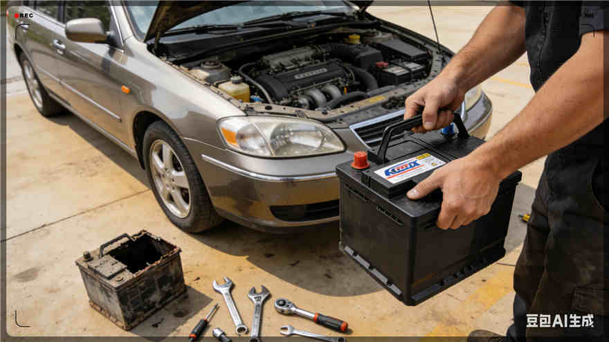 通川区汽车换电瓶电话【案例】